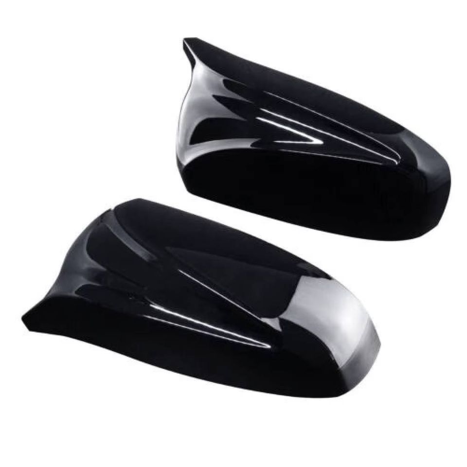 BMW X5 E70 X6 E71 2007-13 Side Wing Mirror Cover Replacements Gloss Black Pair X5M X6M Style