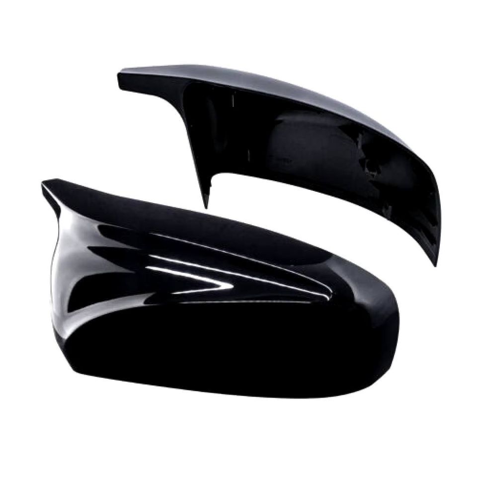 BMW X5 E70 X6 E71 2007-13 Side Wing Mirror Cover Replacements Gloss Black Pair X5M X6M Style