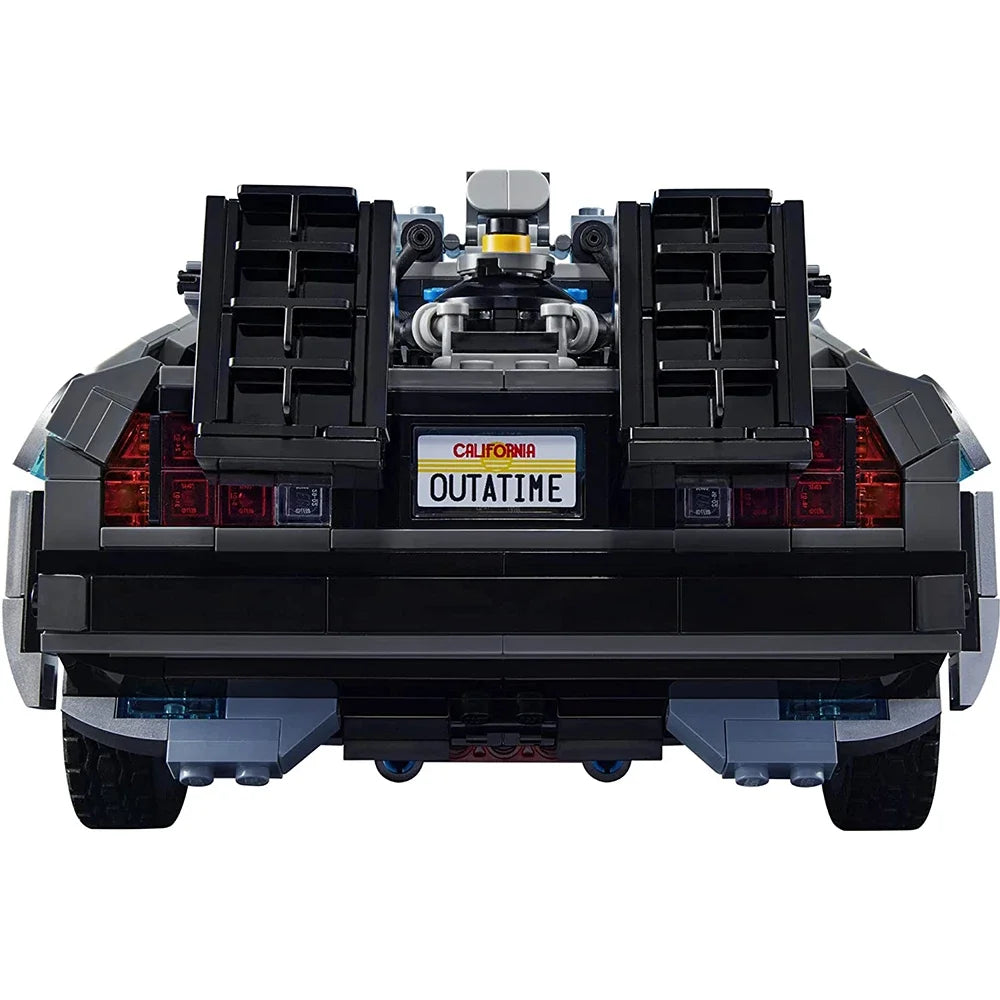 NEW Back to the Future Time Machine Compatible 10300 Building Blocks Technical Car Bricks Construct Toys for Children Gifts