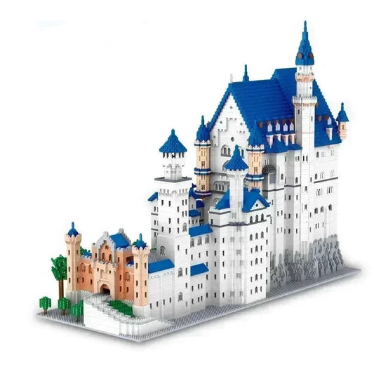 11810 PCS Mini City New Swan Stone Castle Building Blocks World Famous Architecture Bricks Educational Toys for Children Gifts