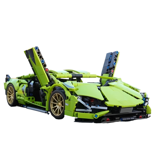 1280PCS Technic 1:14 Green Lamborghini Sián FKP 37 42115