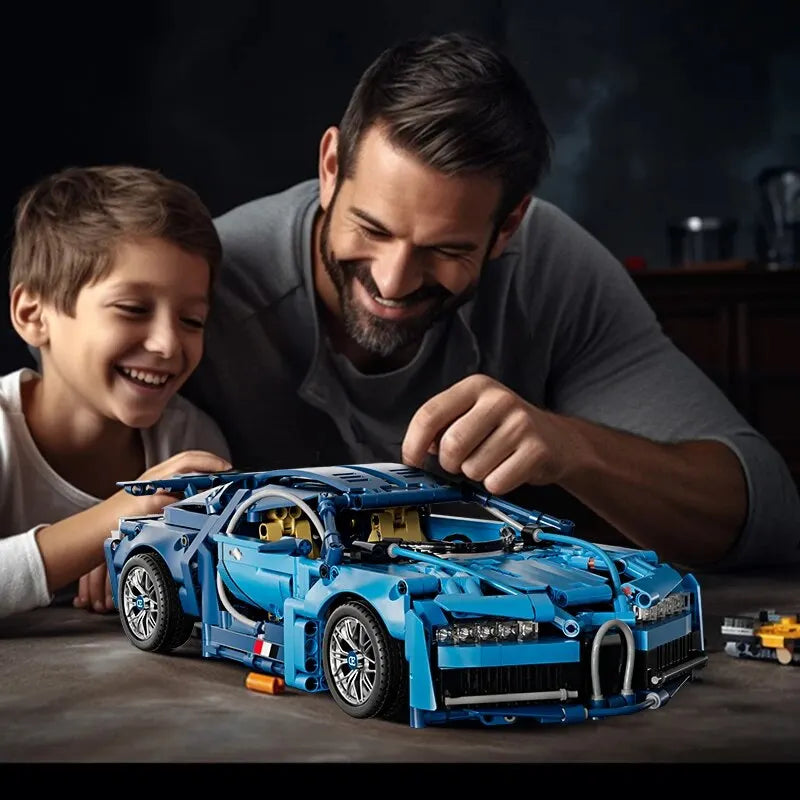 89115 Super Car 1:14 900Pcs Building Blocks and Construction Toy Construction Christmas Toy Building Set for Kids Adults