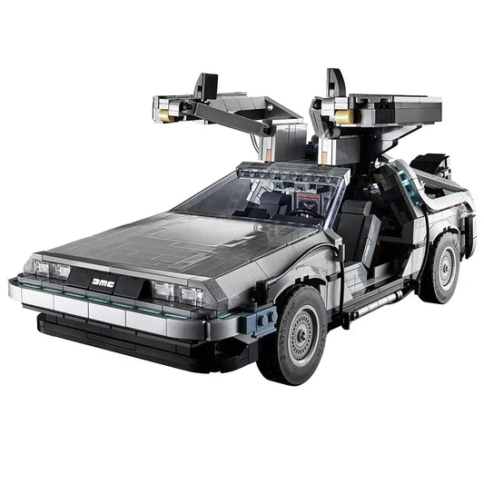 NEW Back to the Future Time Machine Compatible 10300 Building Blocks Technical Car Bricks Construct Toys for Children Gifts